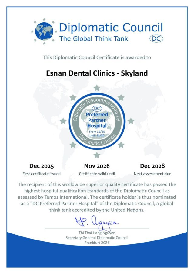 Esnan Dental Clinics_DC_Certificate Esnan Dental Clinics_DC_Certificate